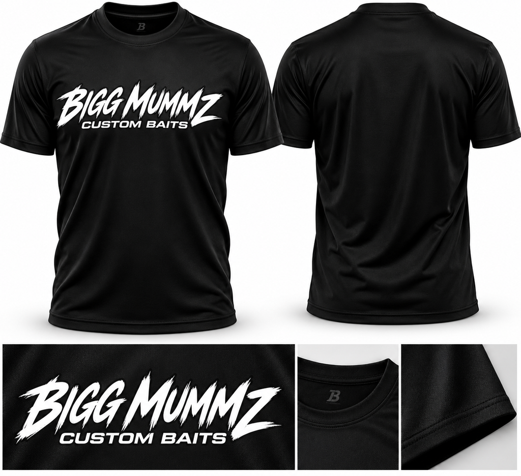 50/50 Blend Bigg Mummz Custom Baits T-Shirt