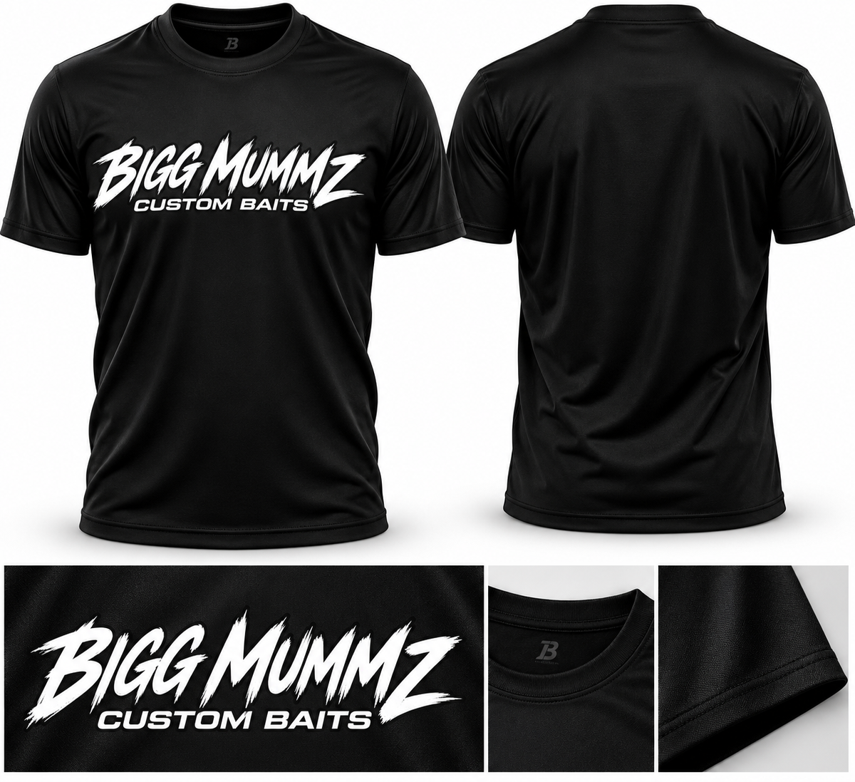 50/50 Blend Bigg Mummz Custom Baits T-Shirt