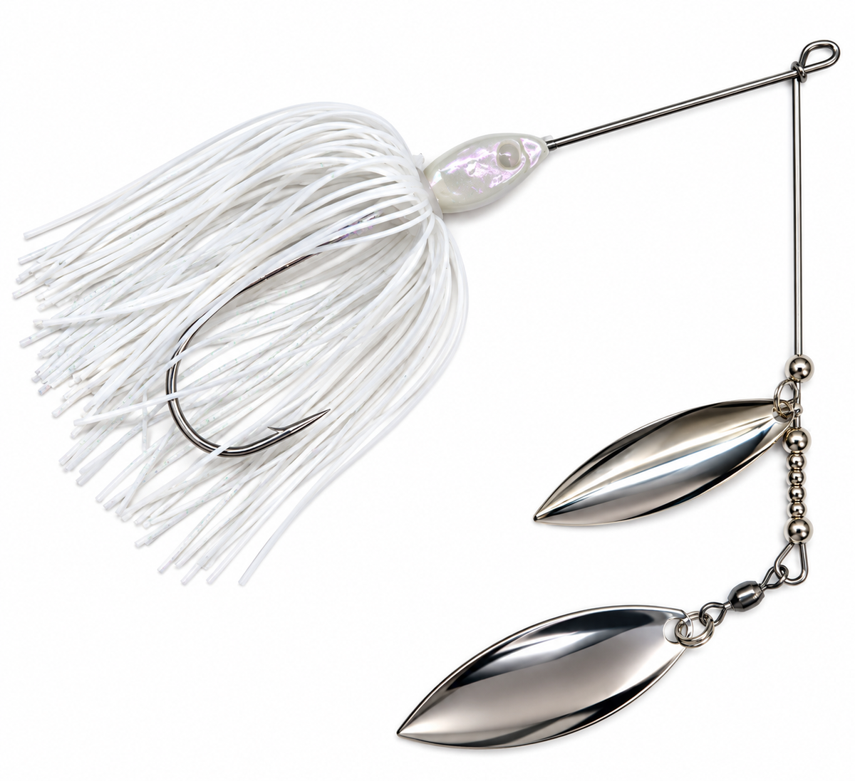 Fury Spinnerbait - White