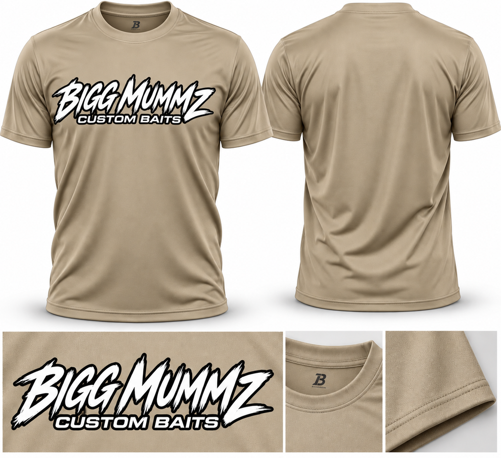 50/50 Blend Bigg Mummz Custom Baits T-Shirt