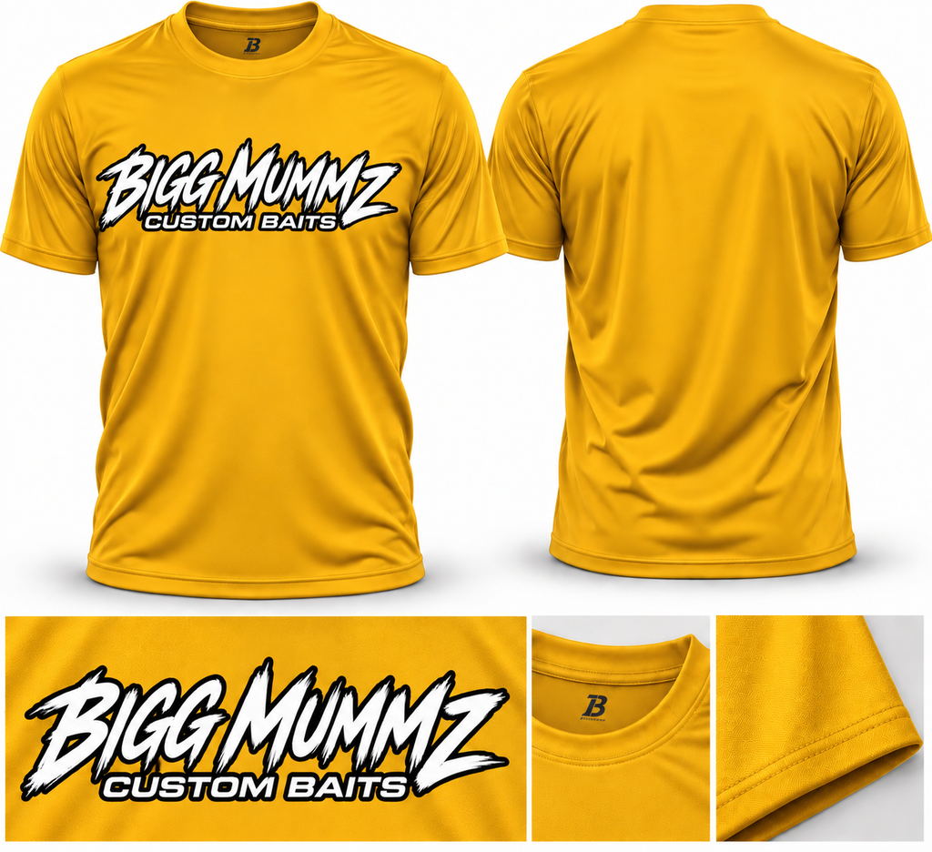 50/50 Blend Bigg Mummz Custom Baits T-Shirt