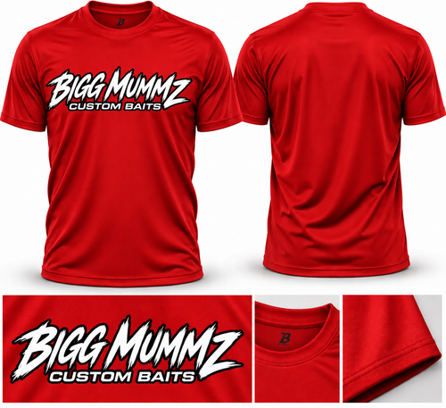 50/50 Blend Bigg Mummz Custom Baits T-Shirt