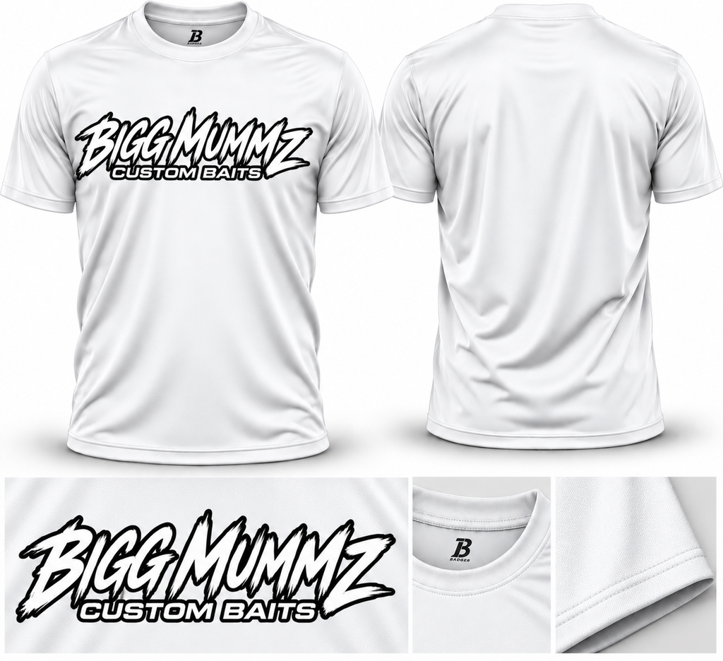 50/50 Blend Bigg Mummz Custom Baits T-Shirt